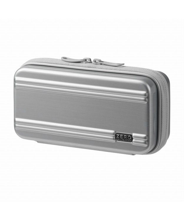 ZERO HALLIBURTON  ポリカポーチ2 81491 ヘアラインシルバー