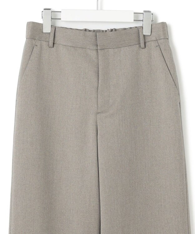 23区 【VERY3月号掲載/洗える】TRコンフォートストレッチ ワイドパンツ ライトグレー系