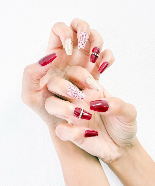 WEGO デザインネイルチップ 柄21