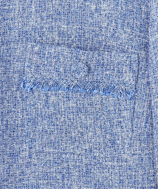 TOCCA 【洗える】MIST TWEED ジャケット ブルー系5