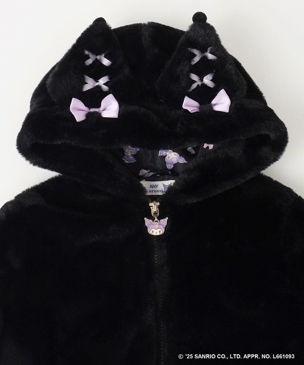 ANY KIDS 【マイメロディ＆クロミ×ANY KIDS】なりきりブルゾン ブラック×クロミ