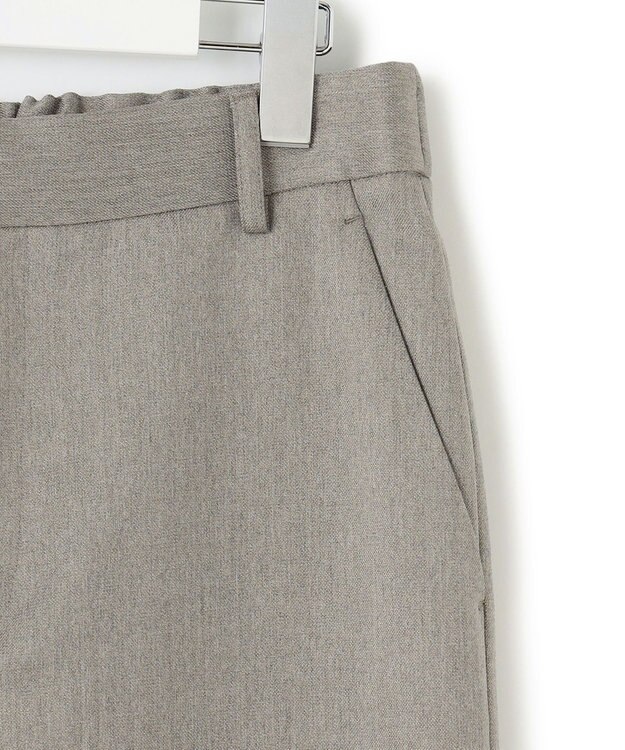 23区 【VERY3月号掲載/洗える】TRコンフォートストレッチ ワイドパンツ ライトグレー系