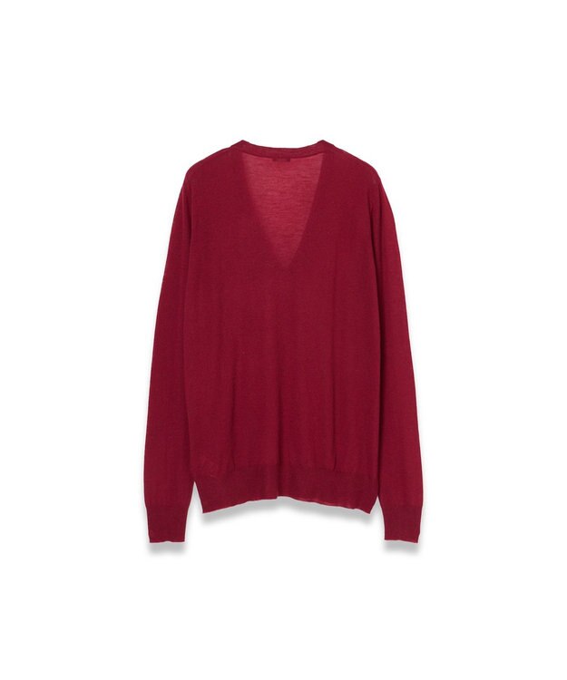 JOSEPH 【洗える】キャッシュエアー　Vネックニット Affogato