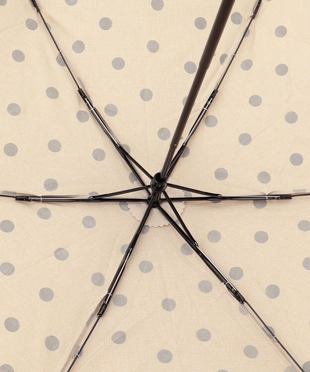 ANY 【晴雨兼用】ドットパラソル アイボリー