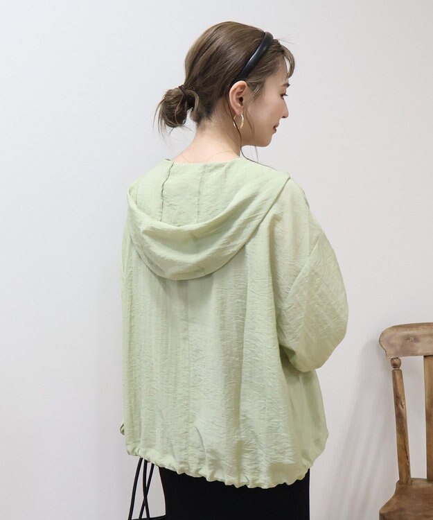 AMERICAN HOLIC フーディーシャツ Light Khaki