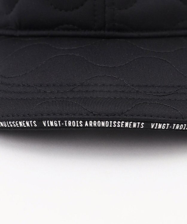 23区GOLF 【UNISEX】ウェーブキルトキャップ ブラック系