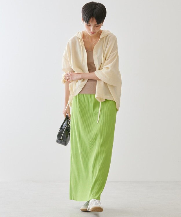 AMERICAN HOLIC フーディーシャツ Ivory