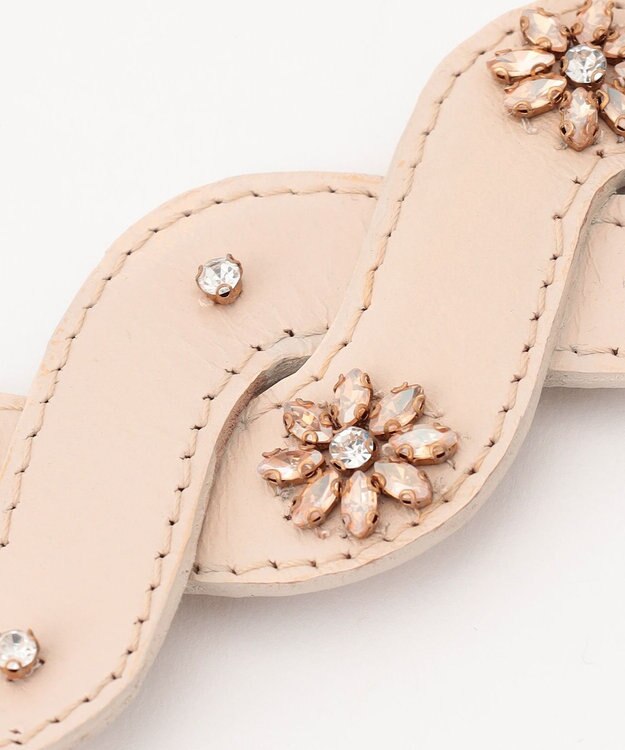 GRACE CONTINENTAL BijouSHOULDERStrap エクリュ