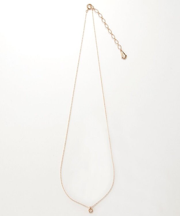 Phoebe 【限定セット】プチベゼルストーンネックレス×2wayグレースツイストラインイヤリング マルチ1