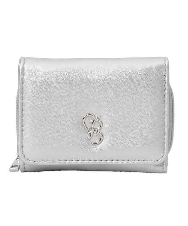 WEGO イニシャルパーツミニウォレット シルバー