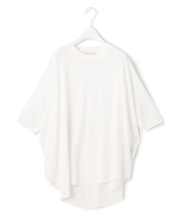 ICB 【人気のため新色追加・洗える】VIS/NYハイゲージ ５分袖プルオーバー オフホワイト系