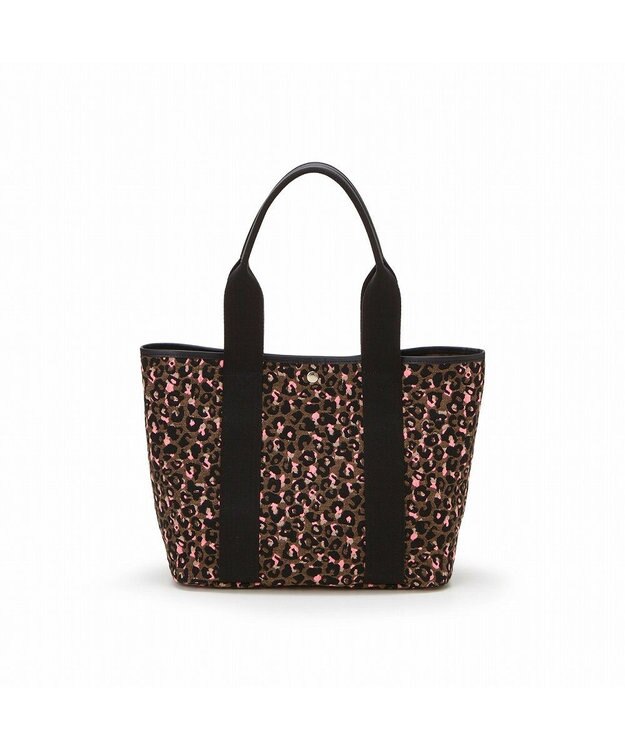 TOPKAPI 【TREASURE TOPKAPI】アニマルジャガード A4 トートバッグ ブラウン