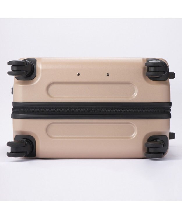 ACE BAGS & LUGGAGE ace. TOKYO コーナーストーン2-Z スーツケース ジッパータイプ 65リットル １週間程度のご旅行に 06866 エース ベージュ