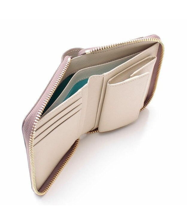 A.D.M.J. 【スネークレザー】スモールウォレット カリナータナチュラル