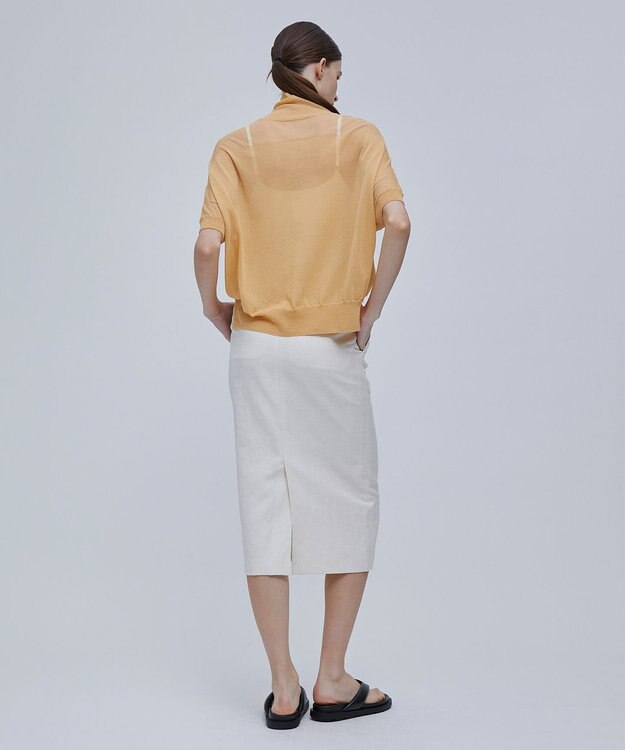 BEIGE， LIANE / タートルプルオーバー Light Orange