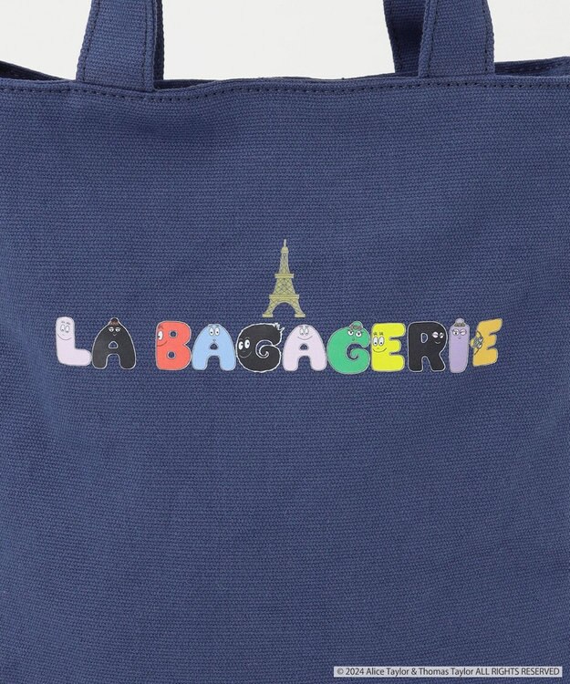LA BAGAGERIE BARBAPAPA×LA BAGAGERIE   バーバパパコラボ　2WAYバッグ　Ｓ ネイビー