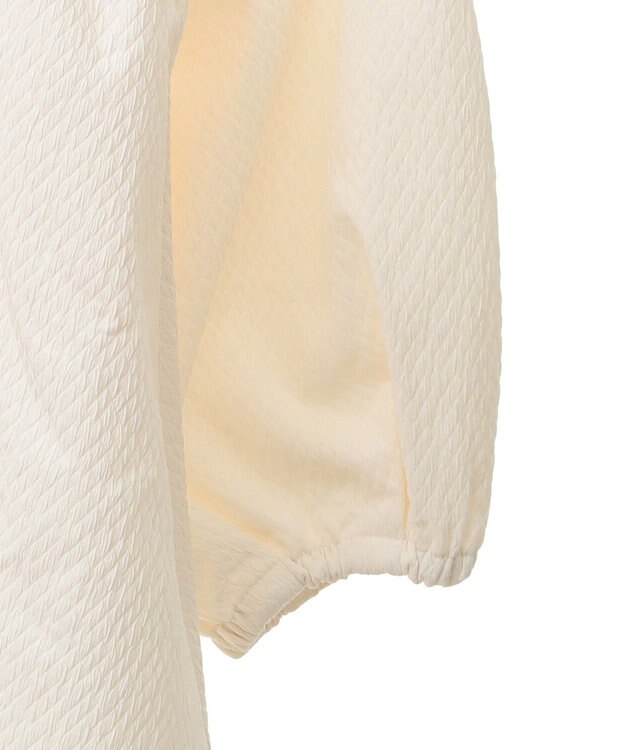 AMERICAN HOLIC ラグランジャガードロングブラウス Ivory