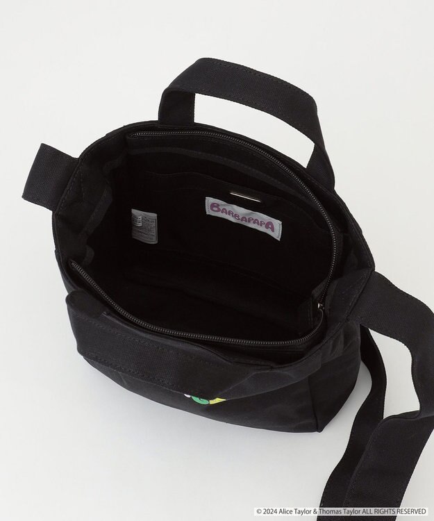 LA BAGAGERIE BARBAPAPA×LA BAGAGERIE   バーバパパコラボ　2WAYバッグ　Ｓ ブラック