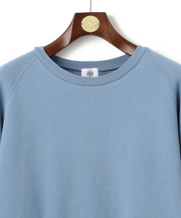 J.PRESS MEN 【J.PRESS ORIGINALS】SUPER SOFT FLEECE RAGLAN SWEATSHIRT / MOC-T ブルー系