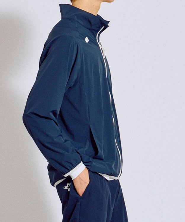 PW CIRCULUS 【撥水加工 / 小さくまとまる】【MEN】パッカブルブルゾン  ゴルフ ネイビー系