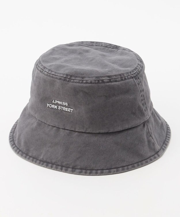 J.PRESS YORK STREET 【UNISEX】ピグメント バケットハット グレー系
