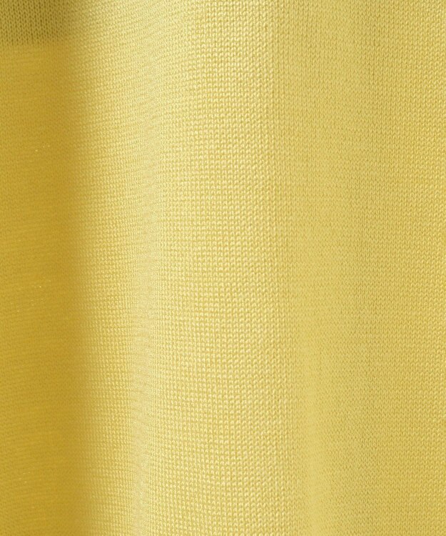 earth music&ecology レイヤード風ニットカーディガン Lime Green