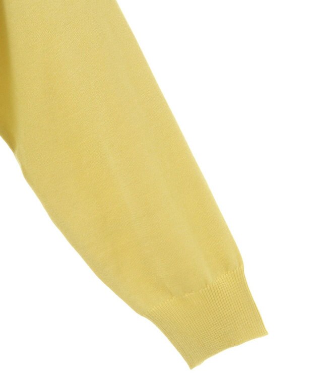 earth music&ecology レイヤード風ニットカーディガン Lime Green