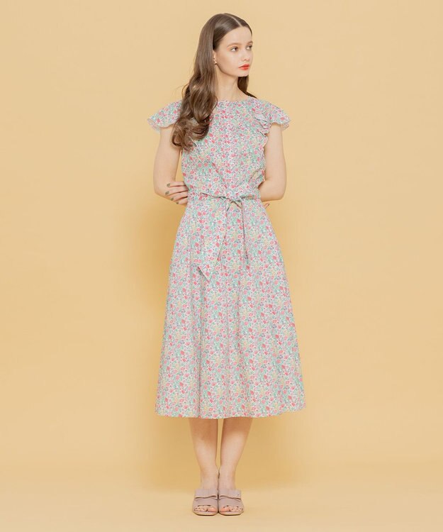 TOCCA 【LIBERTY社オリジナル素材】【洗える！】FLORAL STORY ブラウス ピンク系5