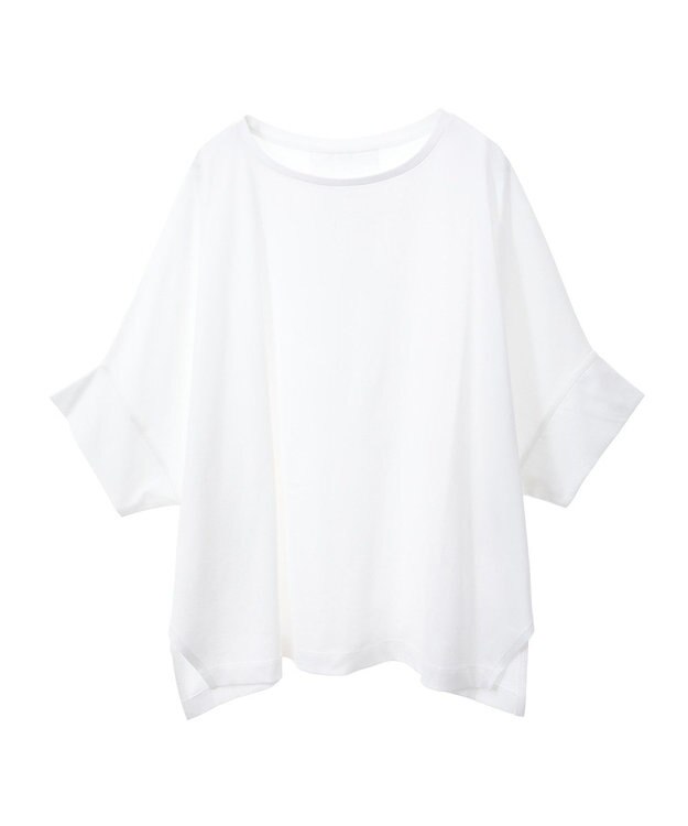 Green Parks 冷やっとすずやかドルマンプルオーバー Off White