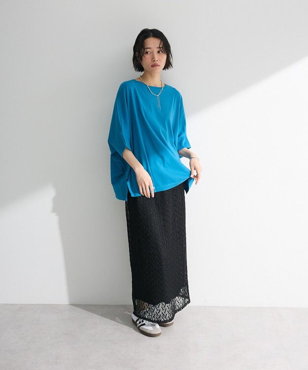 Green Parks 冷やっとすずやかドルマンプルオーバー Blue