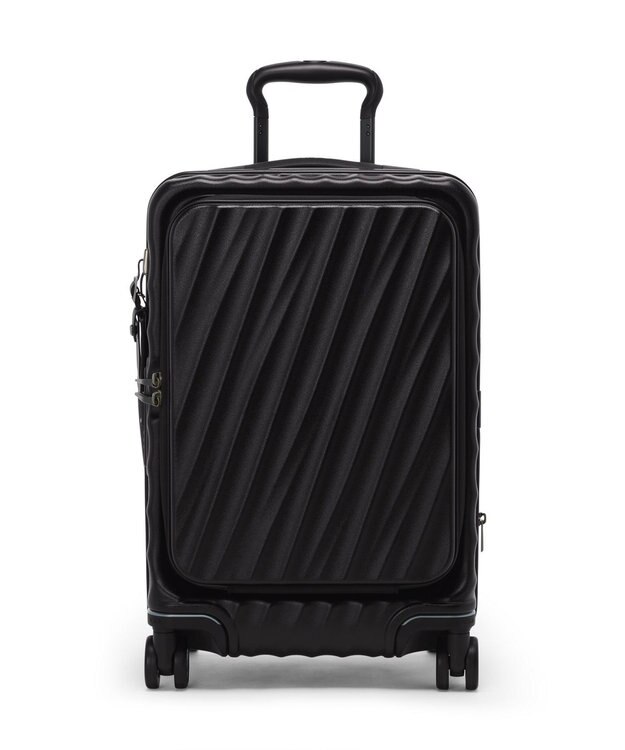 TUMI 19 DEGREE フロント・アクセス・エクスパンダブル・キャリーオン スーツケース（機内持ち込みサイズ） ブラック テクスチャー