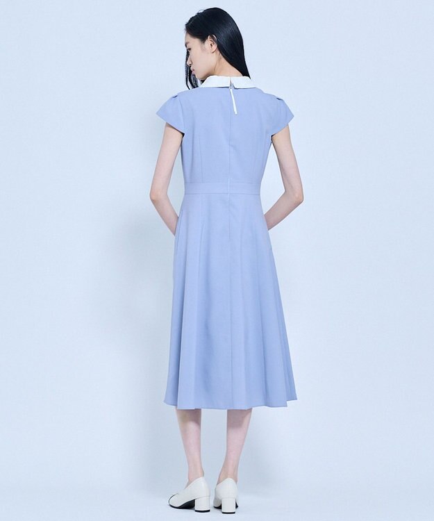 TOCCA 【00サイズあり】CALLA LILY SILHOUETTE ドレス サックスブルー系
