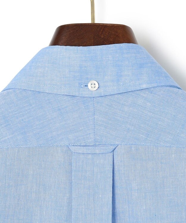 J.PRESS MEN 【WEB・一部店舗限定】リネンコットン シャツ/B.D サックスブルー系