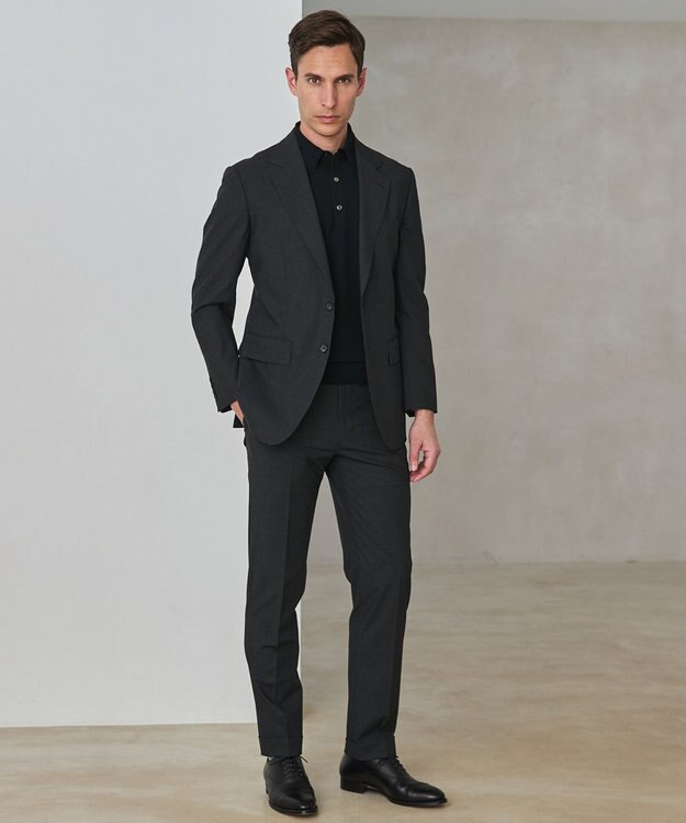 GOTAIRIKU 次世代スーツ【2WAYストレッチ/透湿性/シワになりにくい】ハイスペック2WAYストレッチスーツ グレー系