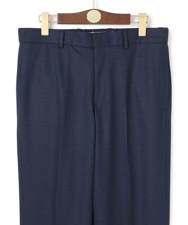 J.PRESS MEN 夏に嬉しい6つの高機能【セットアップ対応】【J.PRESS-POOL WOOL】ジャージーセットアップ スラックス ネイビー系9
