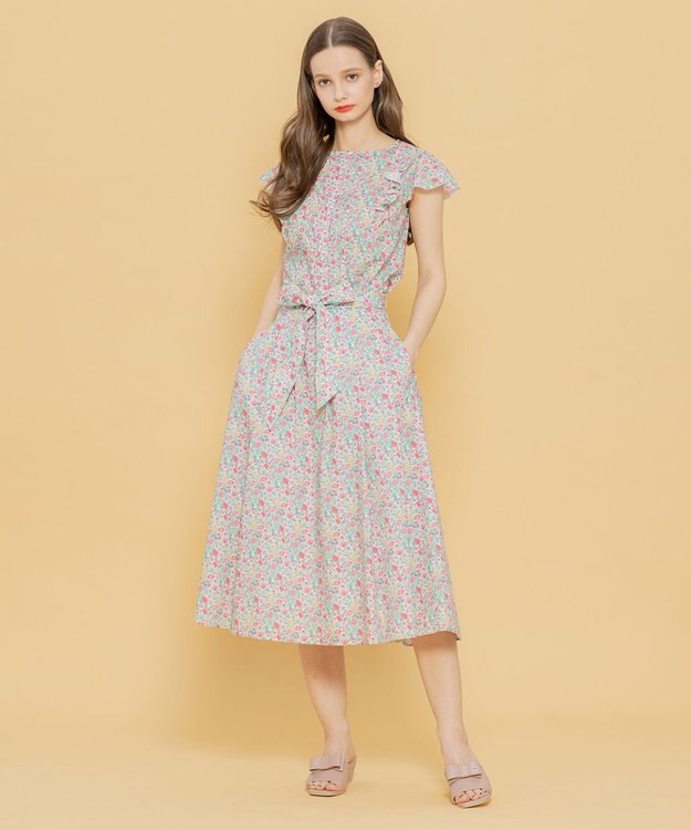 TOCCA 【LIBERTY社オリジナル素材】【洗える！】FLORAL STORY ブラウス ピンク系5