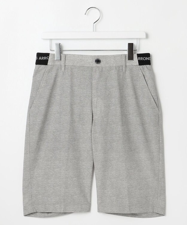 23区GOLF 【MEN】【ストレッチ】クールドット柄ハーフパンツ ライトグレー系5