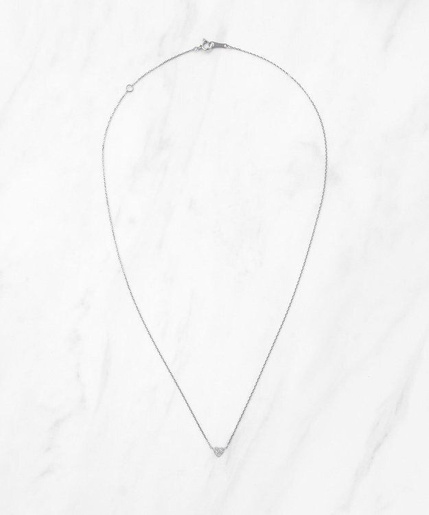 TOCCA 【WEB限定】FULL OF LOVE NECKLACE プラチナ ダイヤモンド ネックレス プラチナ系