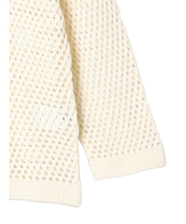AMERICAN HOLIC 透かし編みニットカーディガン Ivory