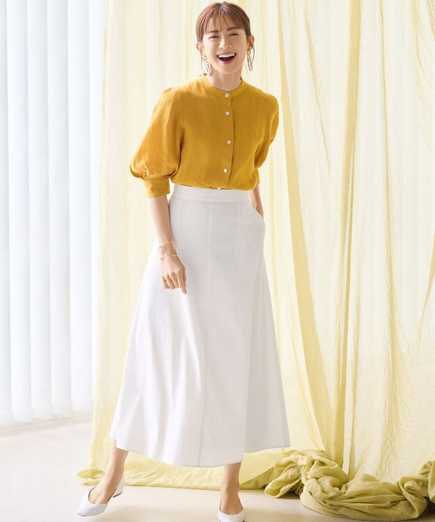 23区 【STORY7月号掲載】バッファローホーン イヤリング ベージュ系1