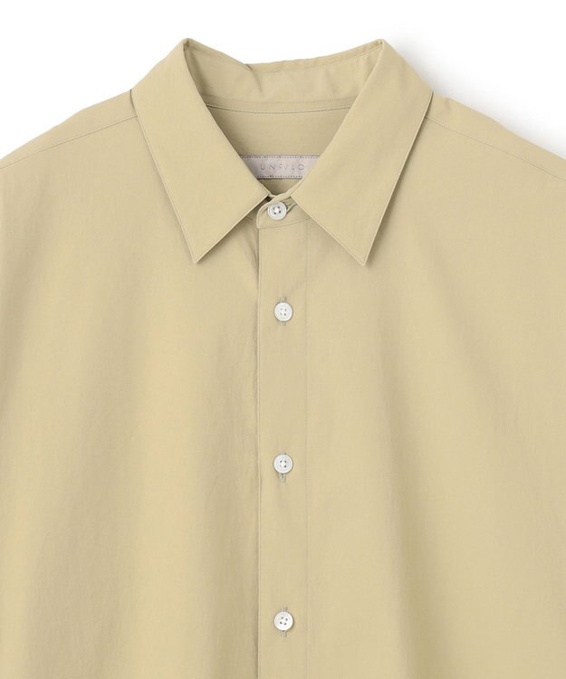 UNFILO MENS 【男女兼用】コンフォート レギュラーカラーシャツ [24年秋冬商品] ダスティー グリーン