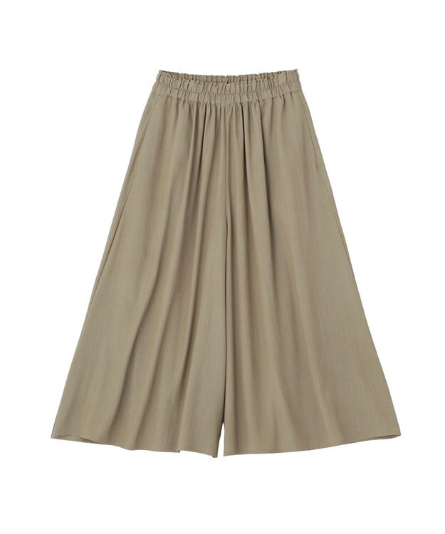 AMERICAN HOLIC 【選べる丈】ギャザースカーチョ【WEB限定カラー有り】 Khaki