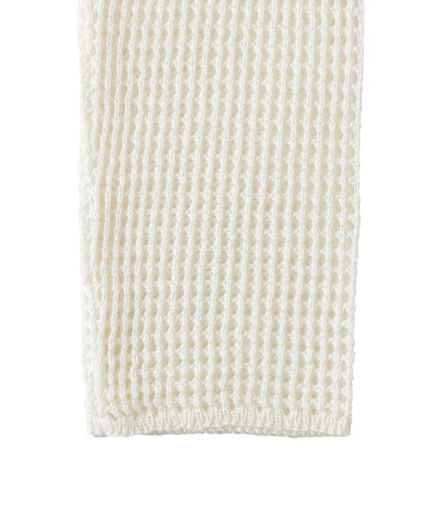 WEGO ラメショートニットプルオーバー ホワイト