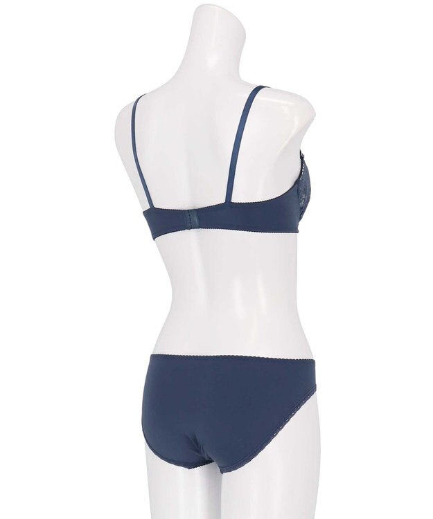 une nana cool 【WEB限定】ブラ＆ショーツセット ダークネイビー