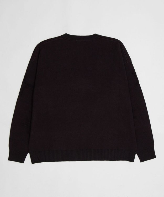 WEGO 【ユニセックス着用ITEM】パイルジャガードプルオーバー スミクロ