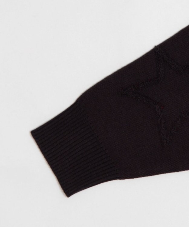 WEGO 【ユニセックス着用ITEM】パイルジャガードプルオーバー スミクロ