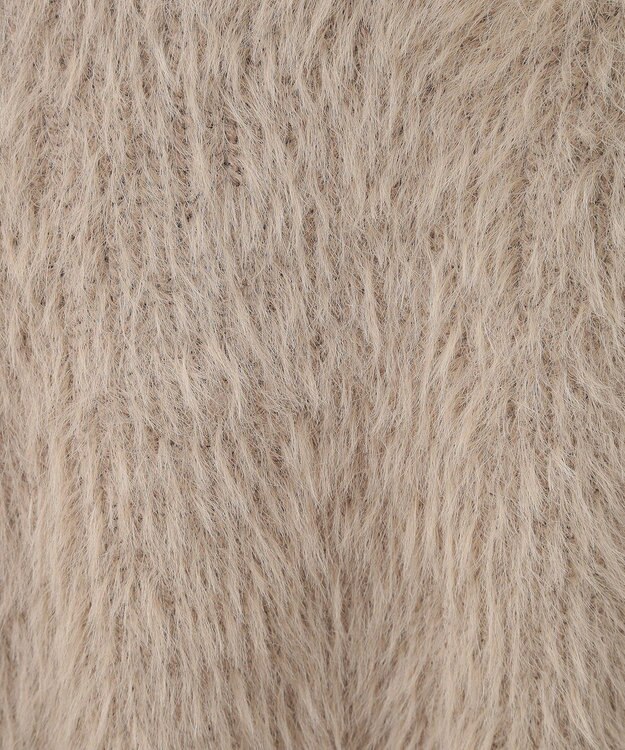 earth music&ecology シャギーベスト Mocha