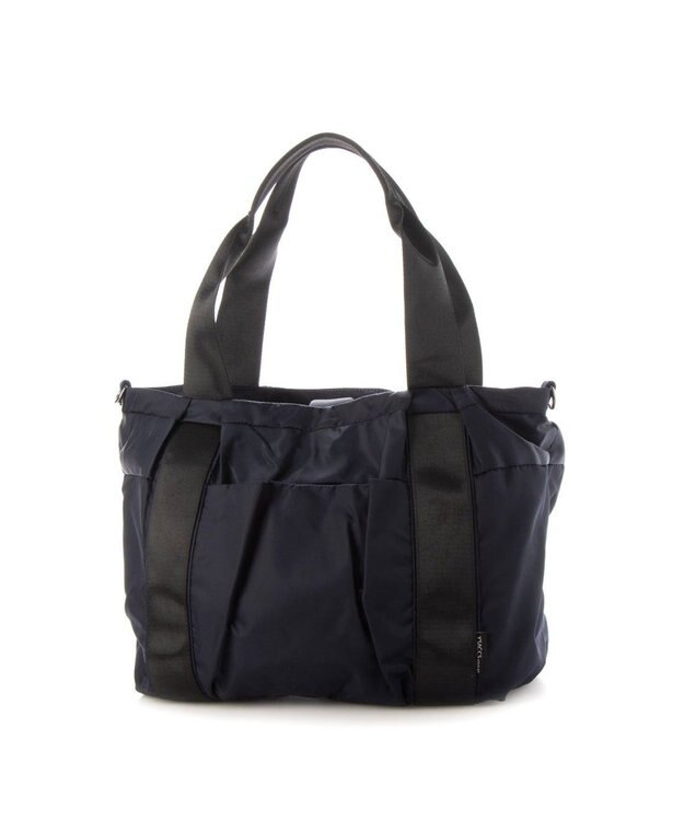 Y'SACCS 【Y’SACCS vous et】ワイドハンドル2wayトート ネイビー