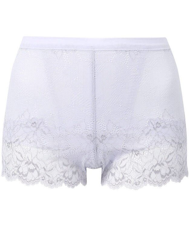 WACOAL オーバーパンツ ショート丈 ヒップアップで脚長シルエット ウエスト部分をすっきり見せる 一枚ばき可能 重ねばきにもおすすめ レディース GRC630 /ワコール パープル