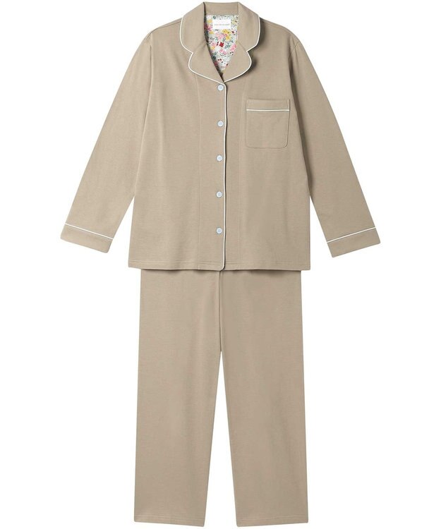 une nana cool 【綿100％】やわらかバズインレーパジャマ MADE WITH LIBERTY FABRIC CB